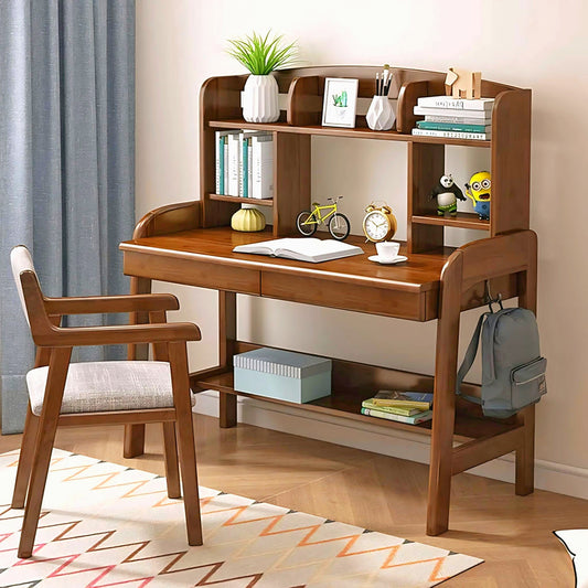 Wooden Desk Set for Study & Work | Study Table Set with Modern Finish