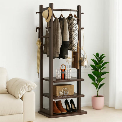 Modern Minimalist Wooden Clothes Stand Alna