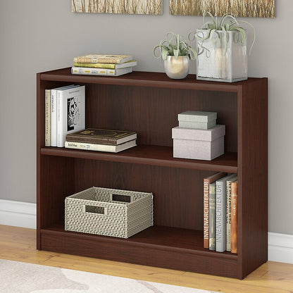 Space Saving Wooden Bookshelf for Office and Living Room