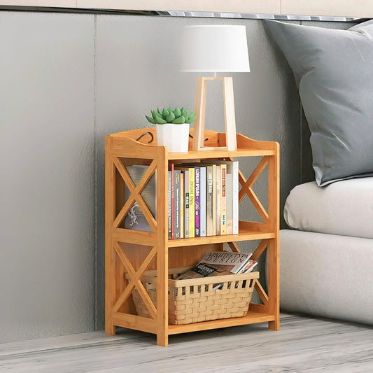 Luxury Wooden Books Rack for Home Decor | Multi storage Rack