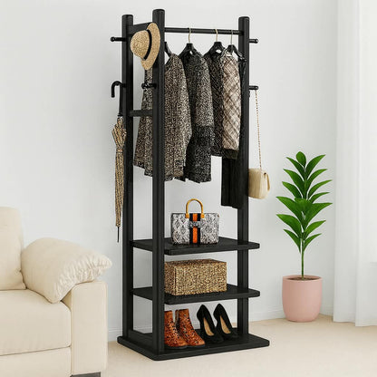 Modern Minimalist Wooden Clothes Stand Alna
